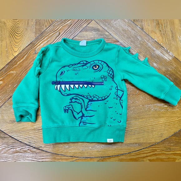 gap dinosaur sweatshirt